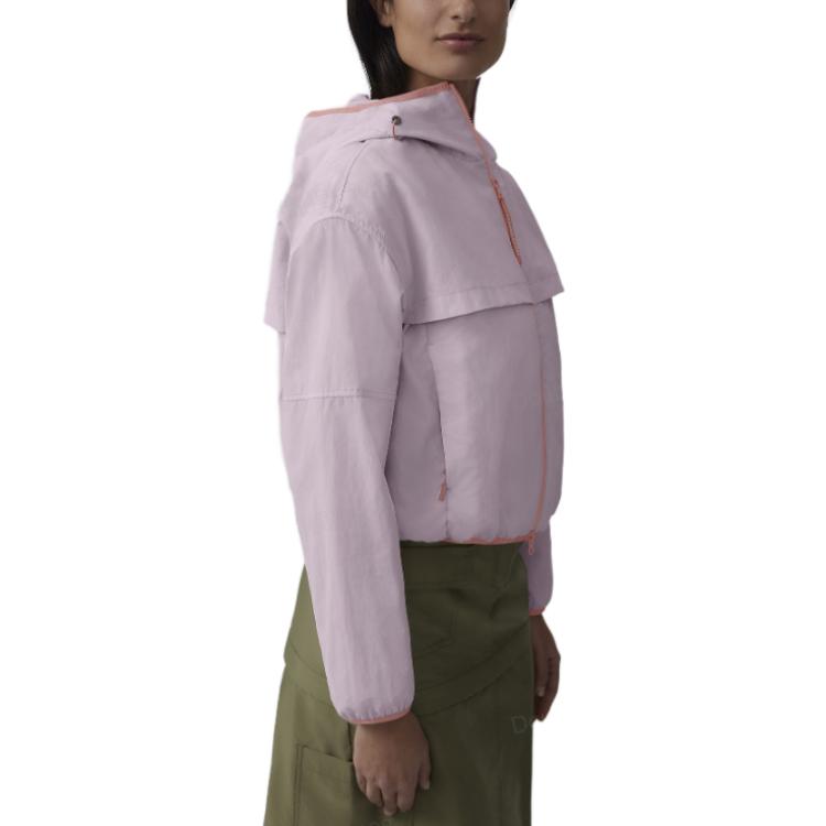 (Women) Canada Goose Black Label  Hooded Zip Jacket Sunset Pink. 2433WB-1254 圖 4