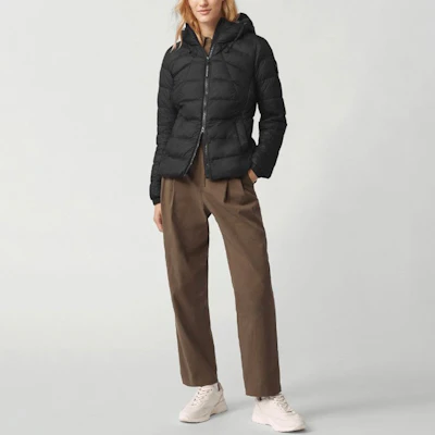 (Women) Canada Goose Black Label Abbott Hooded Down Jacket Black 2220LB-61 Lookbook (Women) Canada Goose Black Label Abbott Hooded Down Jacket Black 2220LB-61