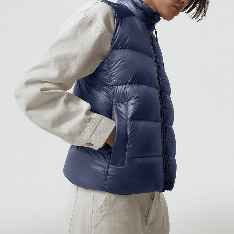 Purchase (W) 加拿大鹅黑标Cypress海军蓝轻薄羽绒马甲. 2237LB-63