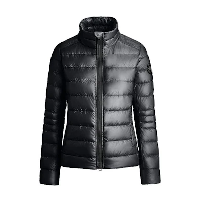 (Women) Canada Goose Black Label Cypress FW21 Waterproof Down Jacket Black 2236LB-61