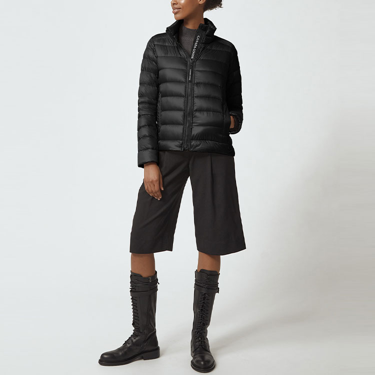 Shop (W) Canada Goose Black Label Chaqueta Impermeable Plumas Negra Cypress FW21 2236LB-61