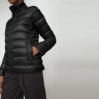 (W) Canada Goose Black Label Chaqueta Impermeable Plumas Negra Cypress FW21 2236LB-61 Details for (W) Canada Goose Black Label Chaqueta Impermeable Plumas Negra Cypress FW21 2236LB-61