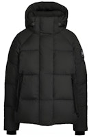 (Women) Canada Goose Black Label Junction Solid Color Hooded Down Jacket Women 2602LB-61 (Women) Canada Goose Black Label Junction Solid Color Hooded Down Jacket Women 2602LB-61