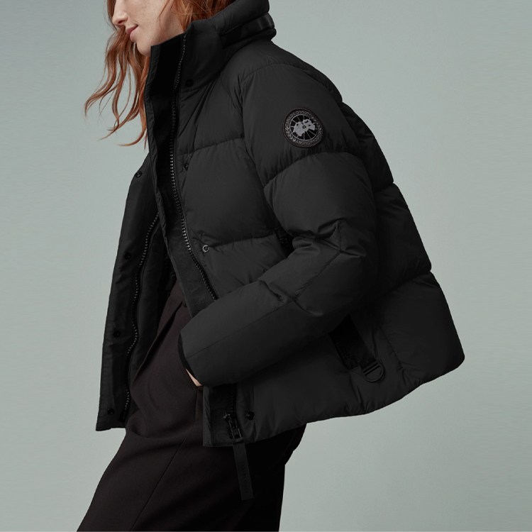 Purchase (W) Canada Goose Black Label 女款連帽純色羽絨外套 2602LB-61