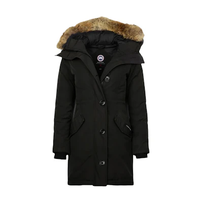 (Women) Canada Goose Black Label Rossclair Waterproof Insulated Parka Womens Black 2580LB-61