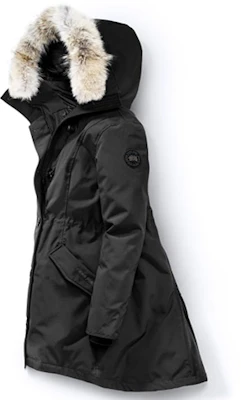 (W) Canada Goose Black Label Rossclair Parka Tahan Air Berinsulasi Wanita Hitam 2580LB-61 Order (W) Canada Goose Black Label Rossclair Parka Tahan Air Berinsulasi Wanita Hitam 2580LB-61