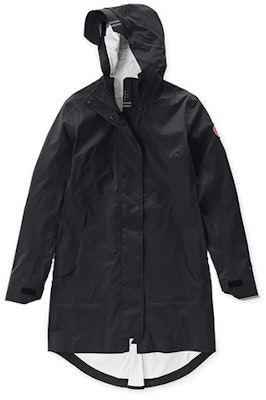 (W) 캐나다구스 블랙 살리다 후드 미드레인지 레인 재킷 5608L-61 Order (W) 캐나다구스 블랙 살리다 후드 미드레인지 레인 재킷 5608L-61