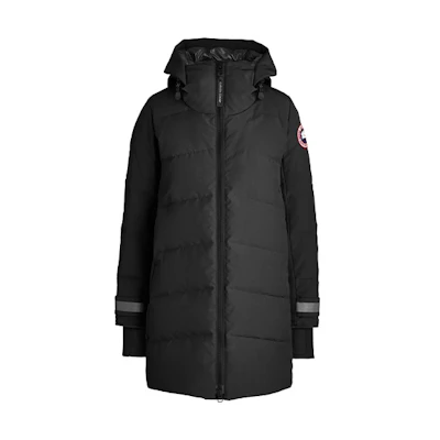 (Women) Canada Goose Black Ski Season Hooded Down Parka Winter Jacket 3832L-61