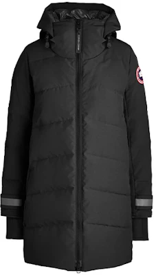 (W) 加拿大鵝黑色滑雪季連帽羽絨冬季外套 3832L-61 Order (W) 加拿大鵝黑色滑雪季連帽羽絨冬季外套 3832L-61