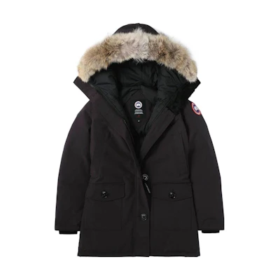 (Women) Canada Goose Bronte Down Parka Jacket with Fur Trim Hood. 2603JL