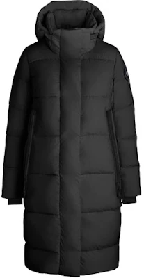 (W) Canada Goose Byward Black Label Long Parka Jaket Down - Hitam 2610LB-61 Order (W) Canada Goose Byward Black Label Long Parka Jaket Down - Hitam 2610LB-61