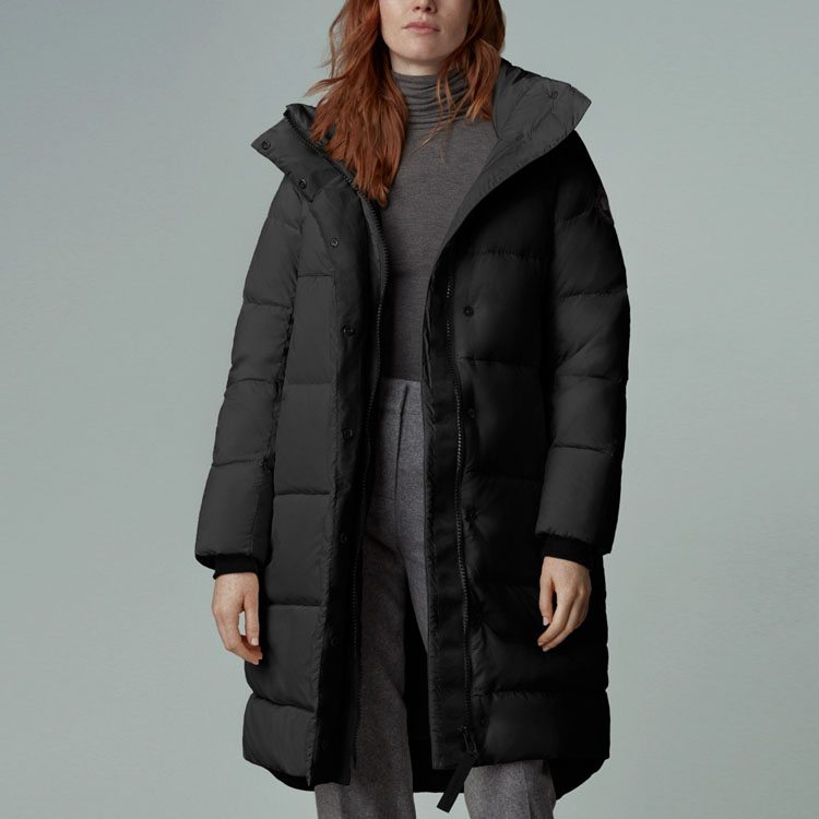 (Women) Canada Goose Byward Black Label Long Parka Down Jacket - Black 2610LB-61 圖 3