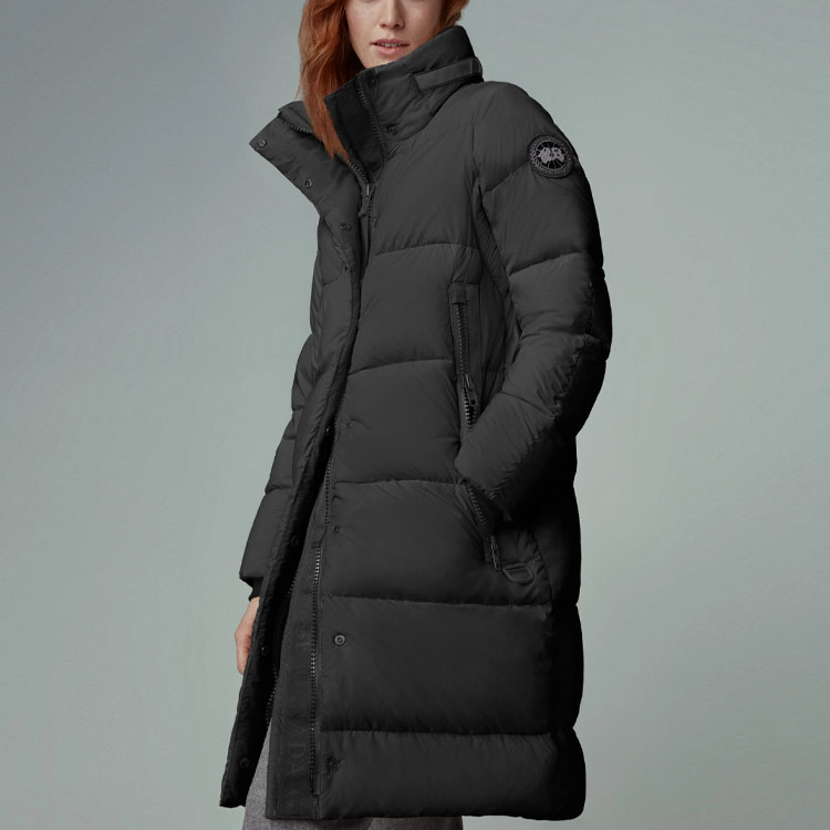 (Women) Canada Goose Byward Black Label Long Parka Down Jacket - Black 2610LB-61 圖 4