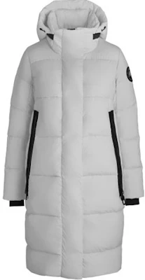 (Women) Canada Goose Byward Black Label Long Puffer Parka Silver Gray. 2610LB-200 Order (Women) Canada Goose Byward Black Label Long Puffer Parka Silver Gray. 2610LB-200