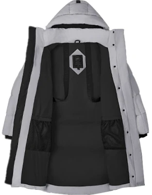 (Women) Canada Goose Byward Black Label Long Puffer Parka Silver Gray. 2610LB-200 Lookbook (Women) Canada Goose Byward Black Label Long Puffer Parka Silver Gray. 2610LB-200