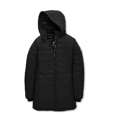(Women) Canada Goose Camp Black Hooded Down Jacket Winter Fashion Comfort 5085L-61