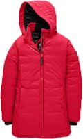 (Women) Canada Goose Camp Series Red Down Puffer Jacket 5085L-11 (Women) Canada Goose Camp Series Red Down Puffer Jacket 5085L-11