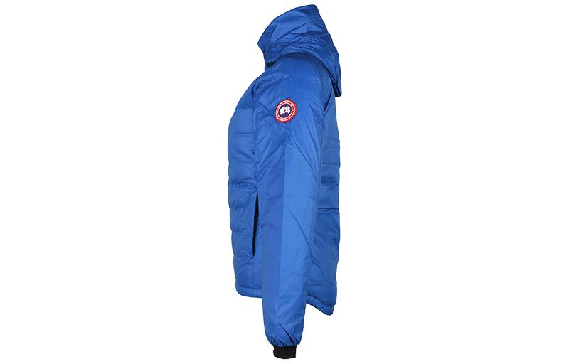 Lookbook (W) Chaqueta Corta Mujer Azul Canada Goose Camp Series Red Label con Capucha. 5055L-PBROYALPBIBLUE