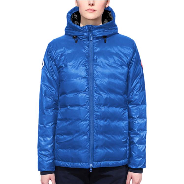 Purchase (W) Chaqueta Corta Mujer Azul Canada Goose Camp Series Red Label con Capucha. 5055L-PBROYALPBIBLUE