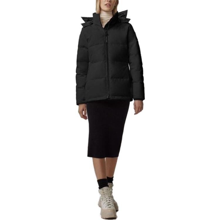 (Women) Canada Goose Chelsea  Short Down Jacket with Hood and Stand Collar. 3804WB-61 圖 3