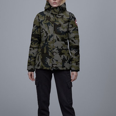 (Women) Canada Goose Chelsea FW22 Grey Down Jacket with Camo Logo and Removable Fur Hood. 3804LP-831 Shop (Women) Canada Goose Chelsea FW22 Grey Down Jacket with Camo Logo and Removable Fur Hood. 3804LP-831