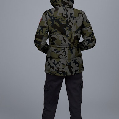 (Women) Canada Goose Chelsea FW22 Grey Down Jacket with Camo Logo and Removable Fur Hood. 3804LP-831 Purchase (Women) Canada Goose Chelsea FW22 Grey Down Jacket with Camo Logo and Removable Fur Hood. 3804LP-831