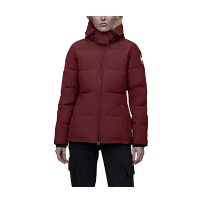 (Women) Canada Goose Chelsea Parka Down Jacket Bordeaux Red 3804L-317