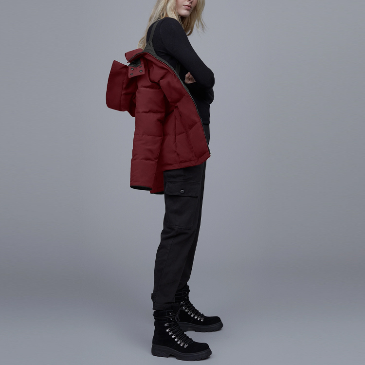 (Women) Canada Goose Chelsea Parka Down Jacket Bordeaux Red 3804L-317 圖 4