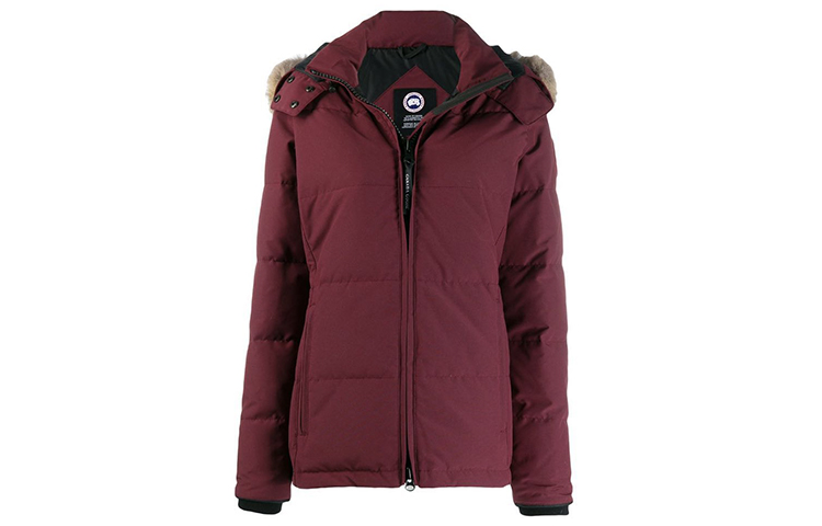 (Women) Canada Goose Chelsea Parka Jacket Winter Berry Red 3804L-810 圖 2