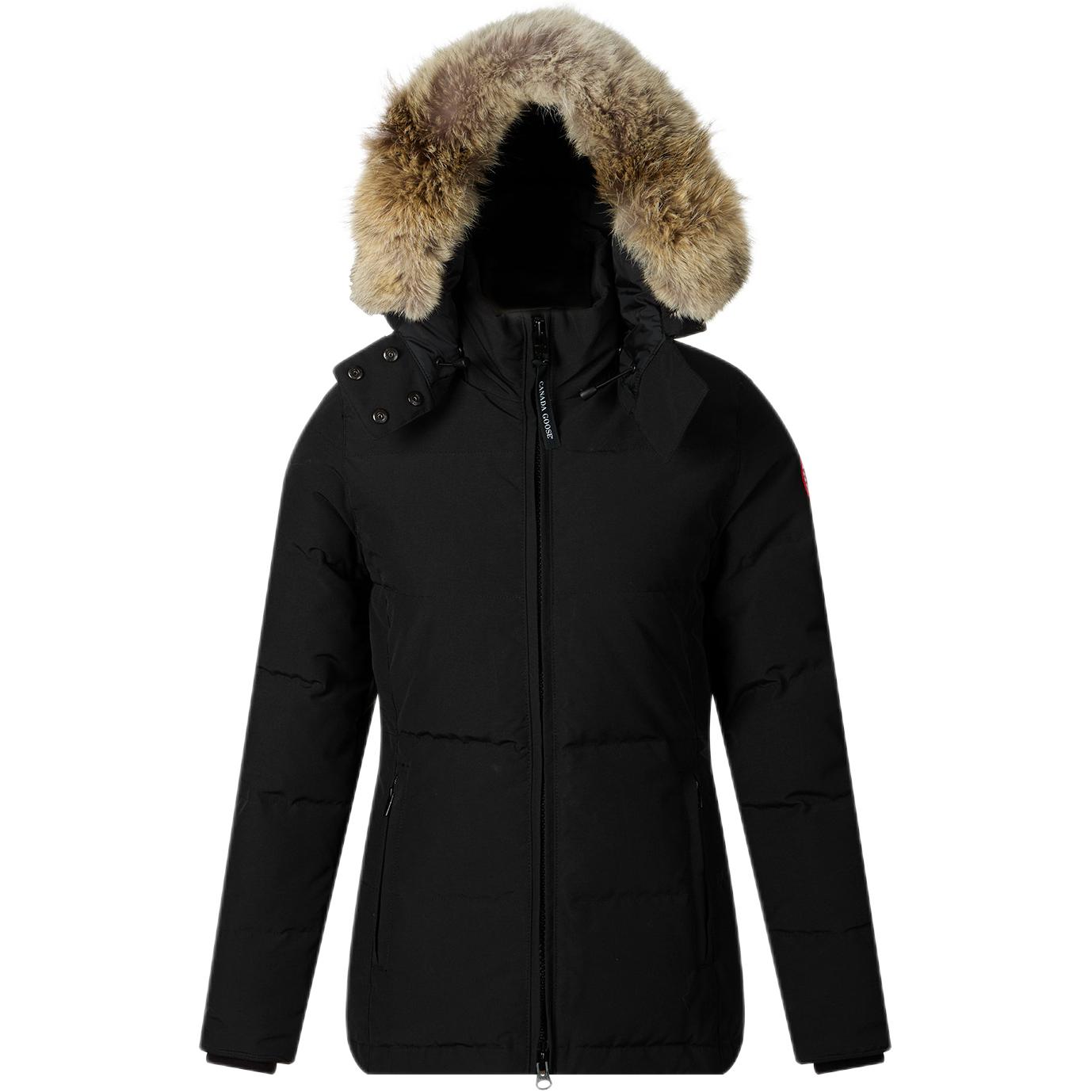 (Women) Canada Goose Chelsea Red Label Winter Parka Jacket Black 3804L-61