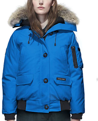 (W) Jaket Musim Dingin Canada Goose Chilliwack Bomber Biru Down 7950LPB-64 Lookbook (W) Jaket Musim Dingin Canada Goose Chilliwack Bomber Biru Down 7950LPB-64