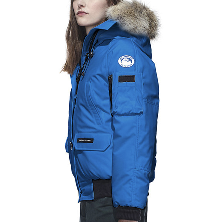 Purchase (W) Jaket Musim Dingin Canada Goose Chilliwack Bomber Biru Down 7950LPB-64