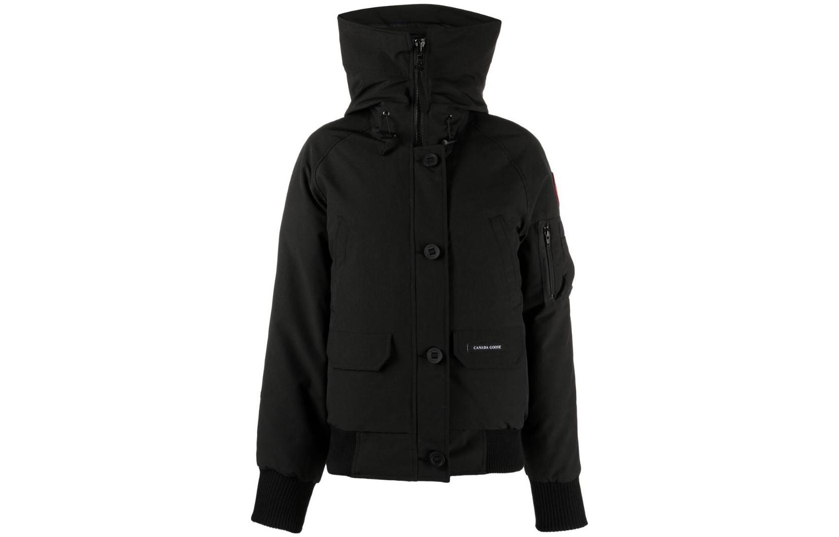 Order (W) 加拿大鵝Chilliwack黑色羽絨外套紅標徽章FW22款 2050W-61