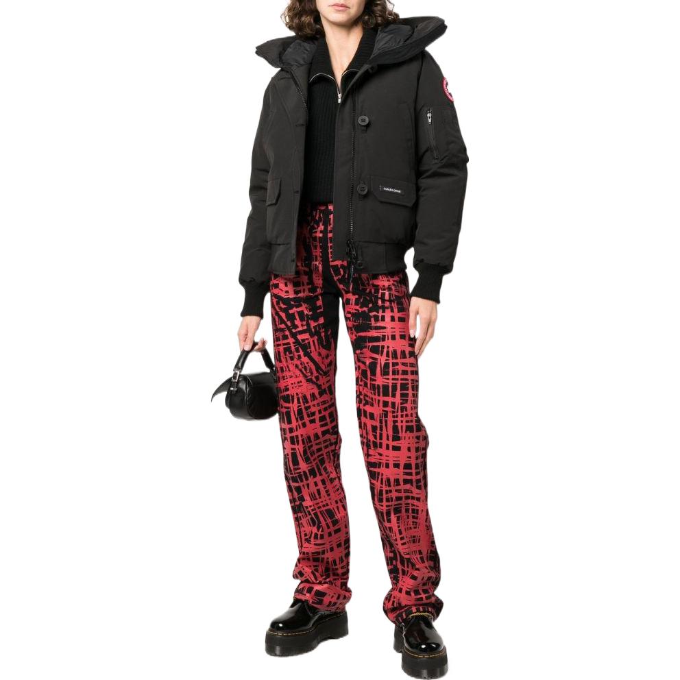 Lookbook (W) 加拿大鵝Chilliwack黑色羽絨外套紅標徽章FW22款 2050W-61