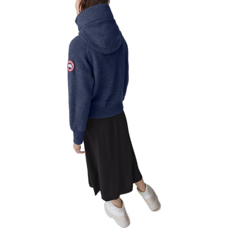 (Women) Canada Goose Chilliwack FW22 Fleece Bomber Jacket Ocean Blue 7102W-63 圖 4