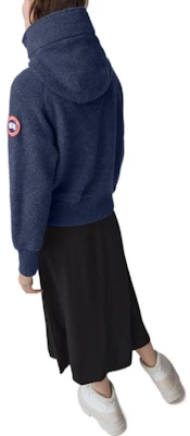 (Women) Canada Goose Chilliwack FW22 Fleece Bomber Jacket Ocean Blue 7102W-63 Shop (Women) Canada Goose Chilliwack FW22 Fleece Bomber Jacket Ocean Blue 7102W-63