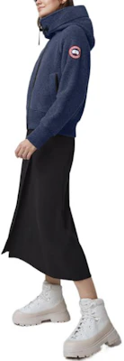(Women) Canada Goose Chilliwack FW22 Fleece Bomber Jacket Ocean Blue 7102W-63 Purchase (Women) Canada Goose Chilliwack FW22 Fleece Bomber Jacket Ocean Blue 7102W-63