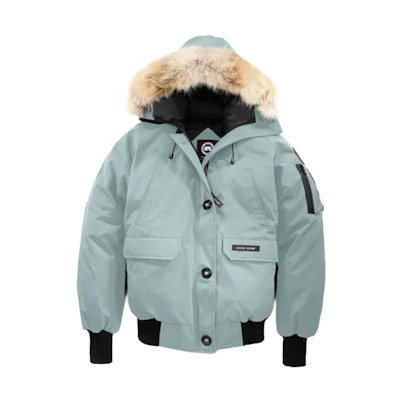 (Women) Canada Goose Chilliwack Parka Blue Stormy Sky Down Bomber Jacket 7999L-808