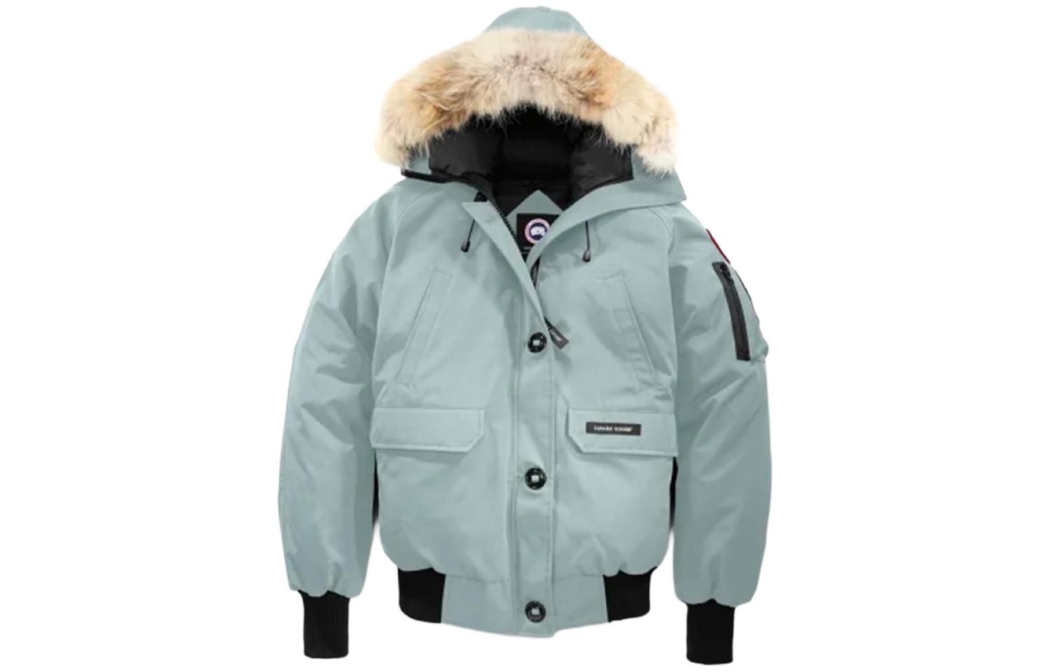 (Women) Canada Goose Chilliwack Parka Blue Stormy Sky Down Bomber Jacket 7999L-808 圖 2