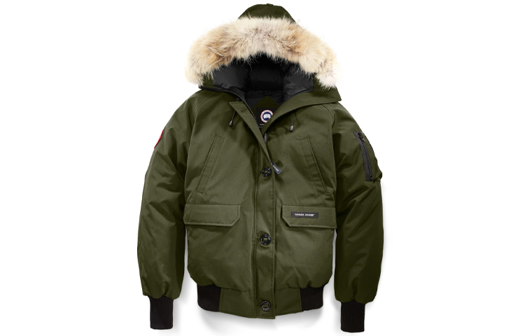 (Women) Canada Goose Chilliwack Red Label Down Parka, Army Green 7950L-49