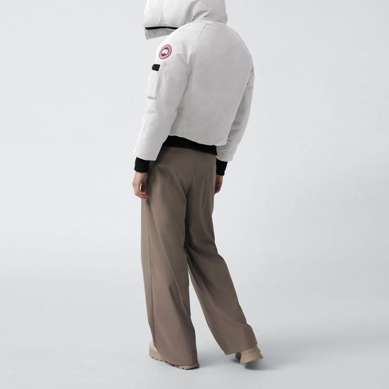 (Women) Canada Goose Chilliwack Red Label White Down Bomber Jacket Winter 7999L-433 圖 5