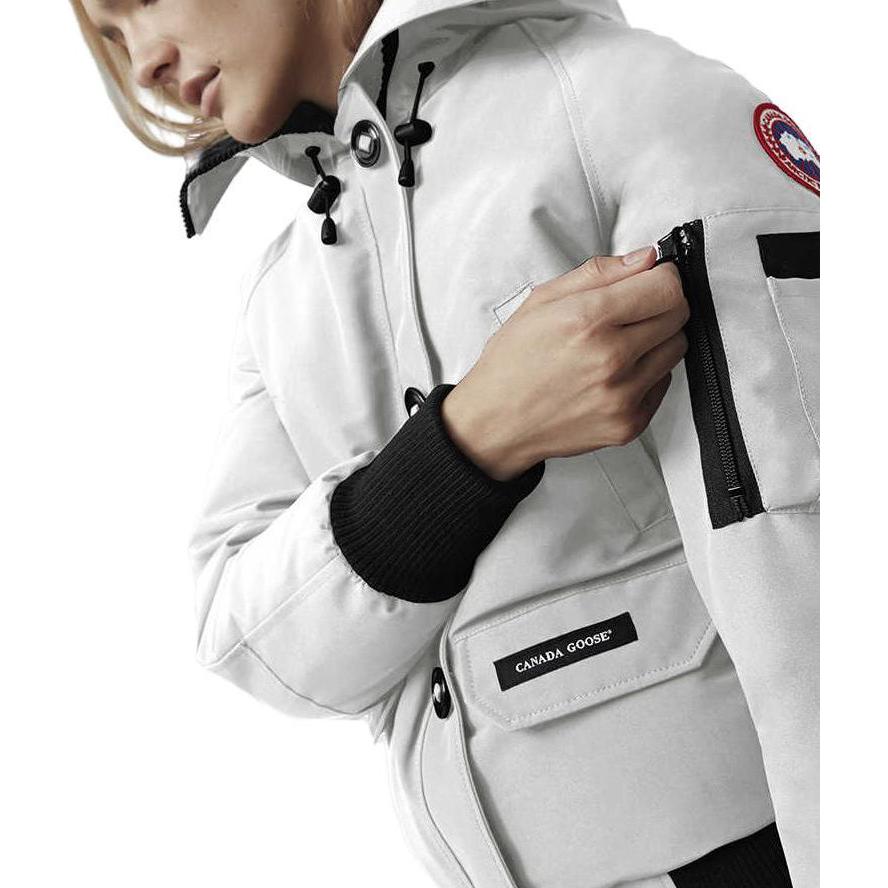 (Women) Canada Goose Chilliwack Red Label White Down Bomber Jacket Winter 7999L-433 圖 6