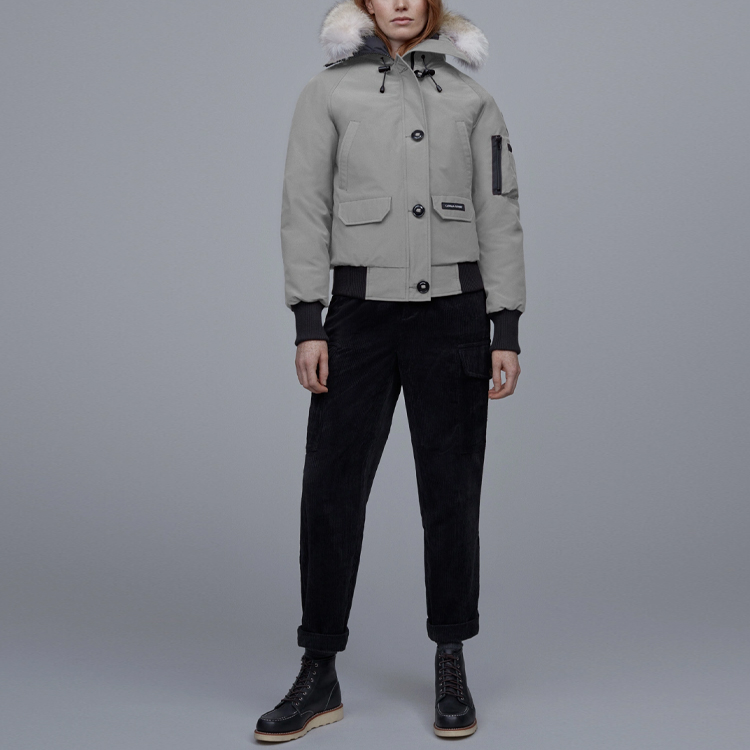 (Women) Canada Goose Chilliwack Waterproof Down Bomber Jacket, Moonstone Gray 7999L-439 圖 3