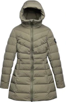 (Women) Canada Goose Clair Lightweight Hooded Mid-Length Down Jacket Green. 2331WB-1664 (Women) Canada Goose Clair Lightweight Hooded Mid-Length Down Jacket Green. 2331WB-1664