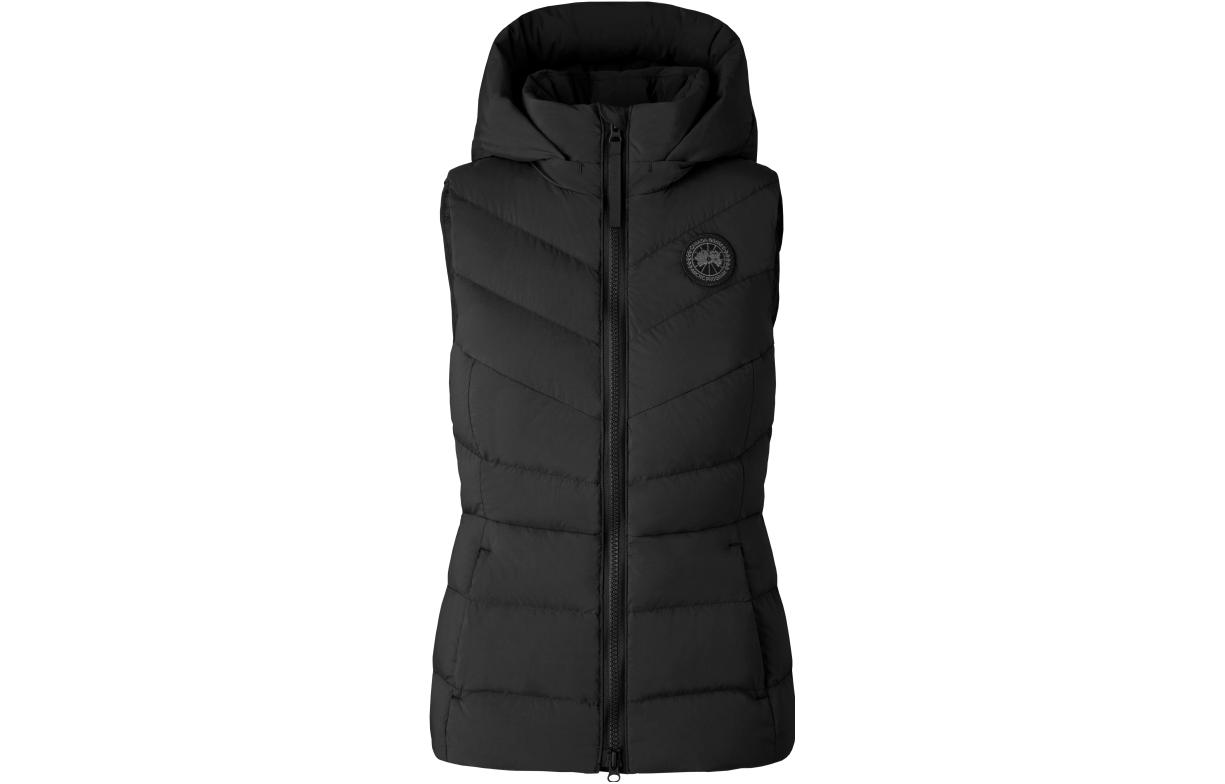 (Women) Canada Goose Clair Black Label  Down Vest Black 2333WB-61