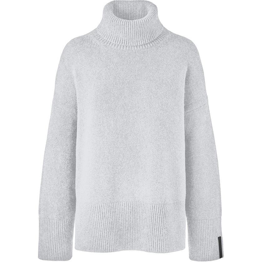 (Women) Canada Goose Copal  Loose Fit Turtleneck Sweater Silver Birch Color 4840W-1633