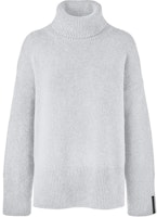 (Women) Canada Goose Copal Loose Fit Turtleneck Sweater Silver Birch Color 4840W-1633 (Women) Canada Goose Copal Loose Fit Turtleneck Sweater Silver Birch Color 4840W-1633