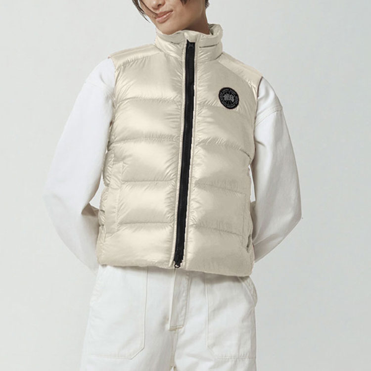 (Women) Canada Goose Cypress  Sand Beige Down Puffer Vest Black Label Waterproof. 2237LB-1283 圖 4