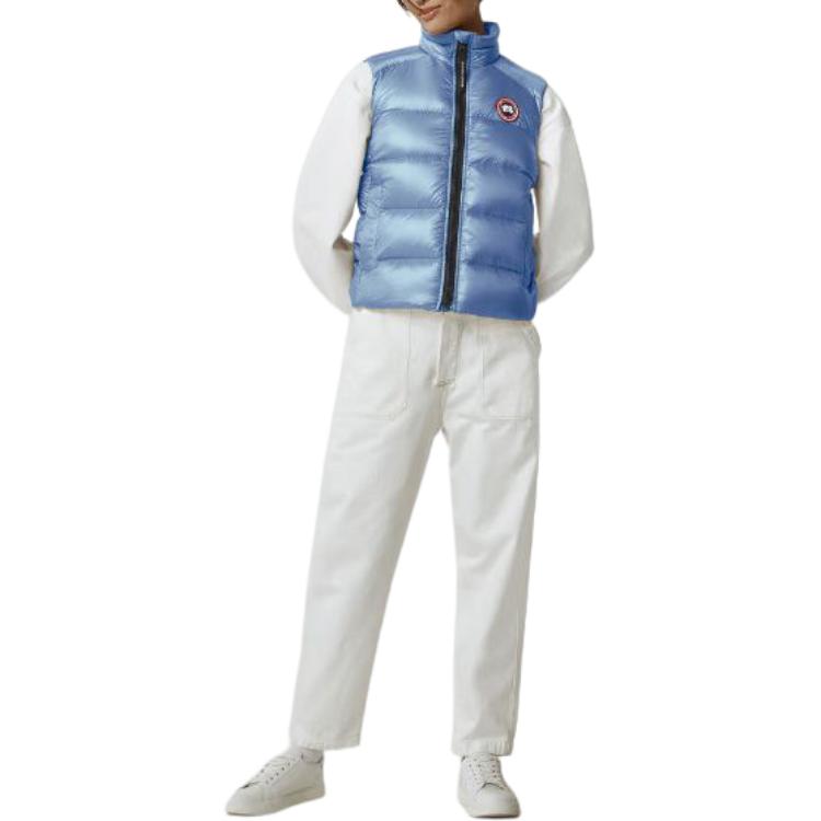 Lookbook (W) Canada Goose Cypress Rompi Tahan Air dan Angin Berinsulasi Warna Sunlight Blue. 2237L-1620