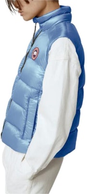 (Women) Canada Goose Cypress Waterproof Windproof Insulated Vest Sunlight Blue. 2237L-1620 Purchase (Women) Canada Goose Cypress Waterproof Windproof Insulated Vest Sunlight Blue. 2237L-1620